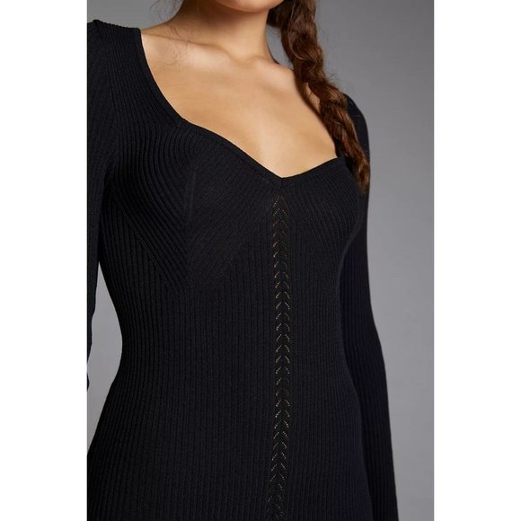 Anthropologie Seamed Knit Maxi Dress - Picture 3 of 8